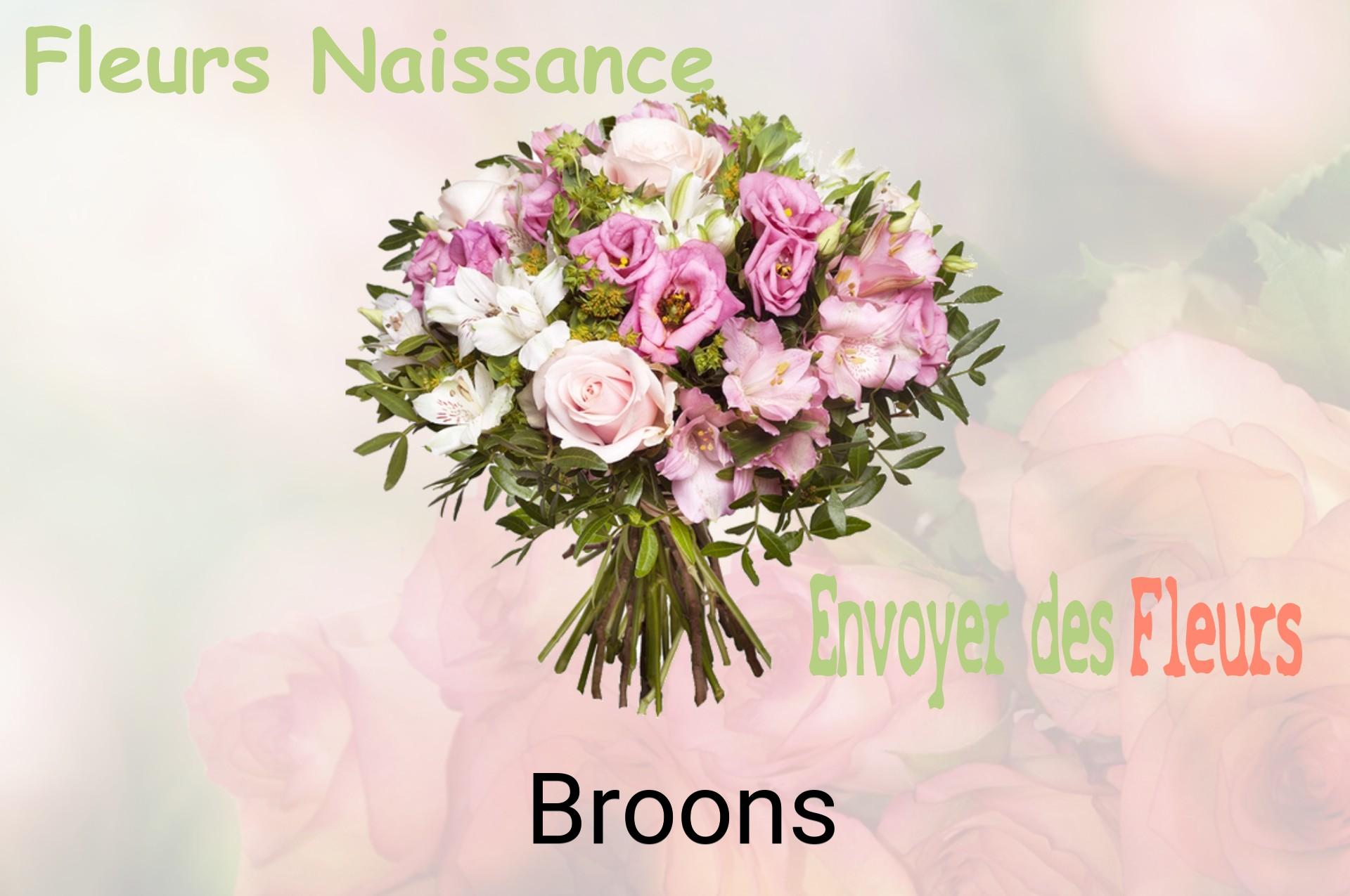 Bouquet de fleurs de naissance livré à Broons